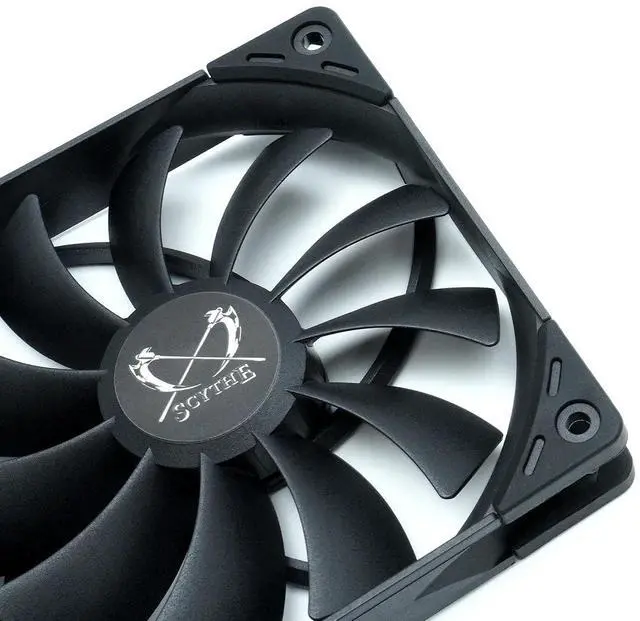 Alt view image 7 of 7 - Scythe Kaze Flex 120 High Air Flow PC Case Fan, Fluid Dynamic Bearing,120mm x 25mm (3-Pack, PWN 4-pin, 1500RPM)