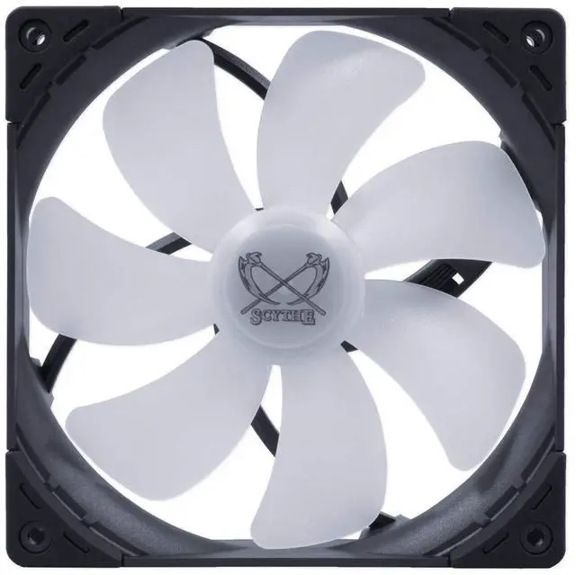 Alt view image 2 of 6 - Scythe Kaze Flex 140mm RGB LED Fan, PWM 300-1800RPM, No Controller Included, Single Pack