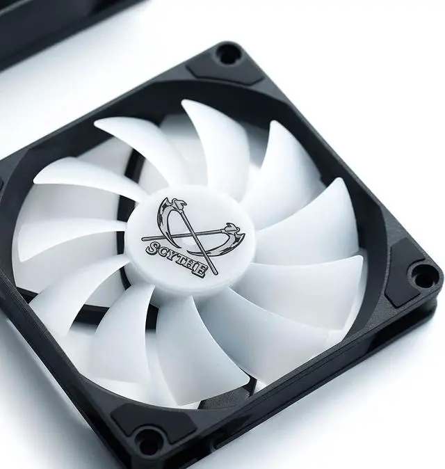 Alt view image 6 of 7 - Scythe Kaze Flex 92mm Slim RGB Fan, PWM 300-2500 RPM, No Controller Included