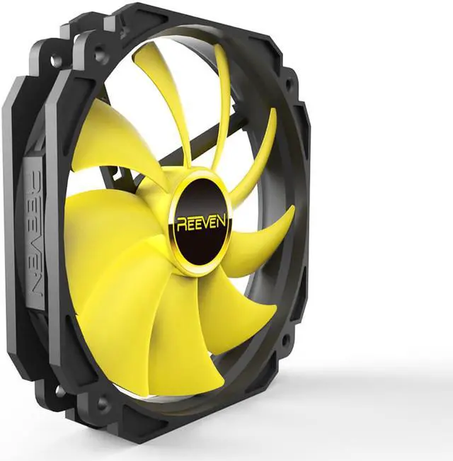 Alt view image 2 of 4 - Reeven Coldwing14  High Airflow 140mm CPU/Case Fan, 1700rpm/3pin connector