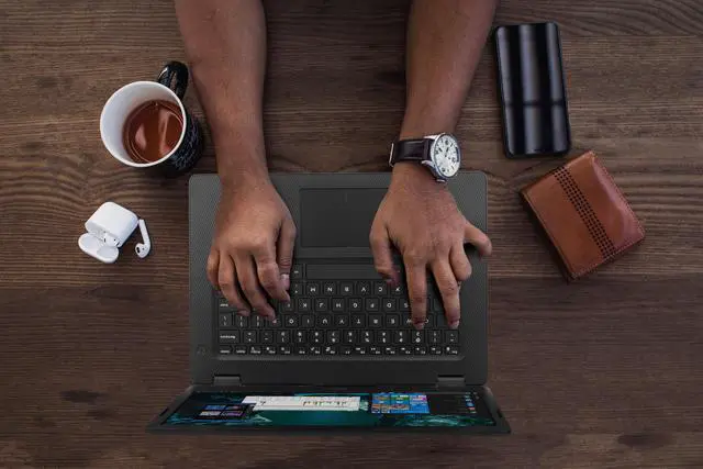Alt view image 5 of 7 - Dell Inspiron 3480 Notebook, 14" HD Display, Intel Core i3-8145U Upto 3.9GHz, 16GB RAM, 512GB SSD + 1TB HDD, HDMI, Card Reader, Wi-Fi, Bluetooth, Windows 10 Pro