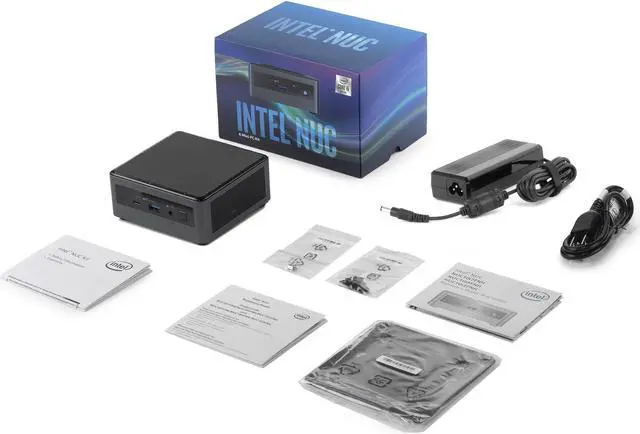 Alt view image 6 of 6 - Intel NUC10i5FNH Mini PC, Intel Core i5-10210U Upto 4.2GHz, 32GB RAM, 2TB NVMe SSD + 1TB HDD, HDMI, Thunderbolt, Card Reader, Wi-Fi, Bluetooth, Windows 10 Pro