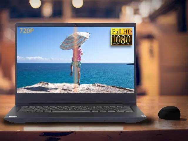Alt view image 3 of 6 - Lenovo IdeaPad S340 Notebook, 14" FHD Display, Intel Core i5-1035G1 Upto 3.6GHz, 8GB RAM, 128GB NVMe SSD, HDMI, Card Reader, Wi-Fi, Bluetooth, Windows 10 Pro