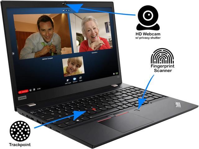 Alt view image 4 of 7 - Lenovo ThinkPad T590 Notebook, 15.6" IPS FHD Display, Intel Core i5-8265U Upto 3.9GHz, 8GB RAM, 256GB NVMe SSD, HDMI, Thunderbolt, Card Reader, Wi-Fi, Bluetooth, Windows 10 Pro (20N4001NUS)