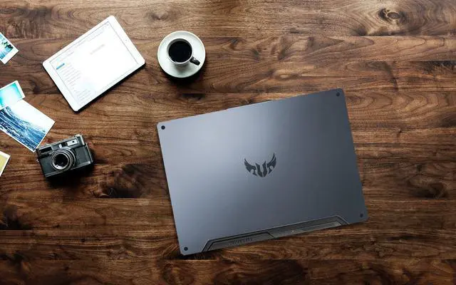 Alt view image 6 of 6 - ASUS TUF A15 Gaming Notebook, 15.6" FHD Display, AMD Ryzen 7 4800H Upto 4.2GHz, 8GB RAM, 512GB NVMe, NVIDIA GeForce RTX 2060, HDMI, DisplayPort via USB-C, Wi-Fi, BT, Windows 10 Home (FA506IV-BR7N12)