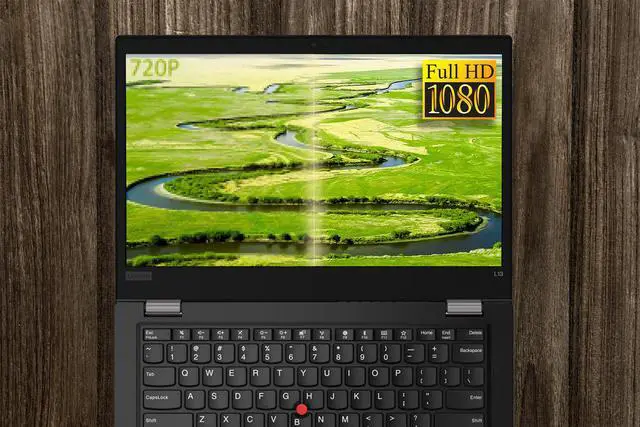 Alt view image 3 of 5 - Lenovo ThinkPad L13 Yoga 2-in-1, 13.3" FHD Touch Display, Intel Core i5-10210U Upto 4.2GHz, 8GB RAM, 256GB NVMe SSD, HDMI, DisplayPort via USB-C, Card Reader, Wi-Fi, Bluetooth, Windows 10 Pro