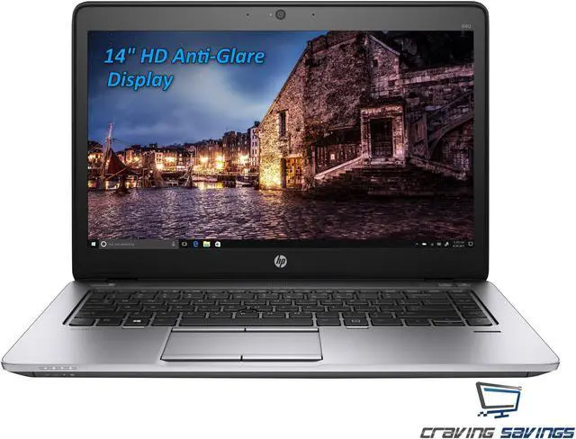 Alt view image 2 of 5 - HP EliteBook 820 G2 Notebook, 12.5" HD Display, Intel Core i5-5300U Upto 2.9GHz, 8GB RAM, 256GB SSD, Wifi, BT, Fingerprint Reader, Docking Connector, Windows 10 Pro