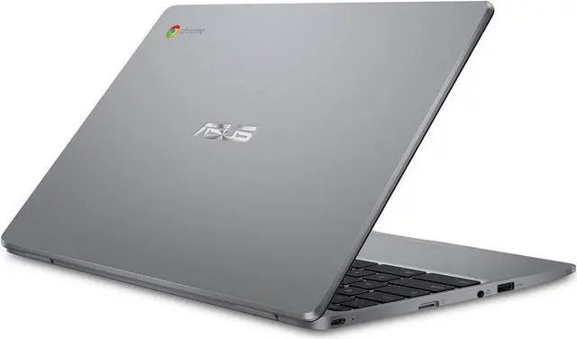 Alt view image 2 of 7 - ASUS Chromebook, 11.6" HD Display, Intel Celeron N3350 Upto 2.4GHz, 4GB RAM, 16GB eMMC, Card Reader, Wi-Fi, Bluetooth, Chrome OS (CX22NA-BCLN4)
