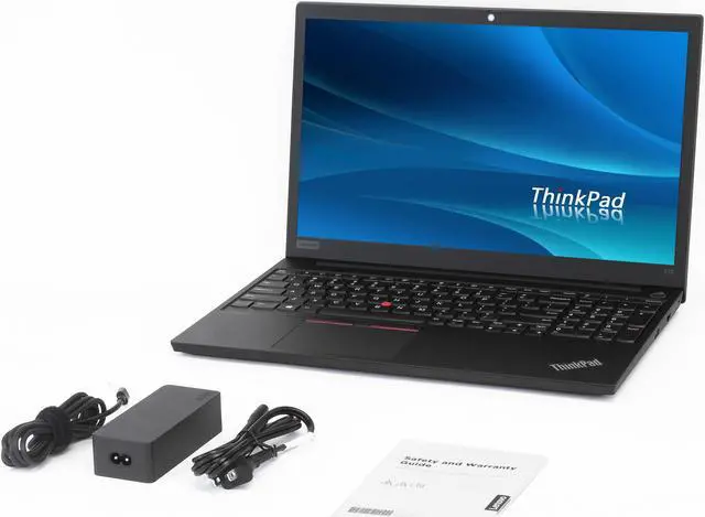 Alt view image 7 of 7 - Lenovo ThinkPad E15 Notebook, 15.6" FHD Display, AMD Ryzen 5 4500U Upto 4.0GHz, 8GB RAM, 128GB NVMe SSD, HDMI, DIsplayPort via USB-C, Card Reader, Wi-Fi, Bluetooth, Windows 10 Pro