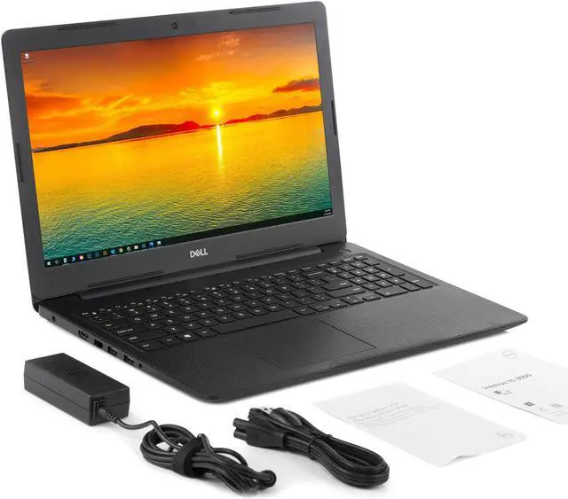 Alt view image 7 of 7 - Dell Inspiron 3000 Notebook, 15.6" HD Display, Intel Core i3-1005G1 Upto 3.4GHz, 8GB RAM, 128GB NVMe SSD + 500GB HDD, HDMI, Card Reader, Wi-Fi, Bluetooth, Windows 10 Pro