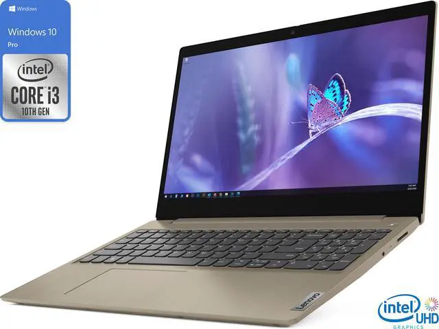 Main image of Lenovo IdeaPad 3 Notebook, 15.6" HD Touch Display, Intel Core i3-1005G1 Upto 3.4GHz, 16GB RAM, 128GB NVMe SSD, HDMI, Card Reader, Wi-Fi, Bluetooth, Windows 10 Pro S