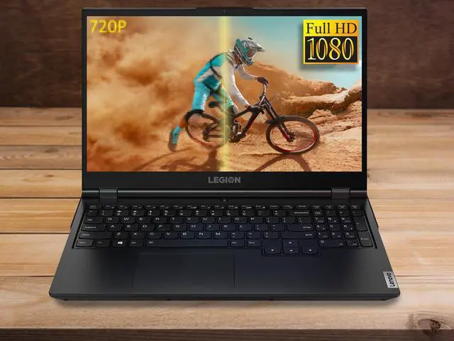Alt view image 3 of 7 - Lenovo Legion 5 Gaming Notebook, 15.6" FHD Display, Intel Core i7-10750H Upto 5.0GHz, 8GB RAM, 512GB NVMe SSD, NVIDIA GeForce GTX 1660 Ti, HDMI, Wi-Fi, Bluetooth, Windows 10 Home (81Y6000DUS)
