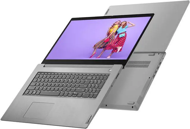 Alt view image 7 of 7 - Lenovo IdeaPad 3 Notebook, 17.3" HD+ Display, AMD Ryzen 7 3700U Upto 4.0GHz, 12GB RAM, 128GB NVMe SSD + 1TB HDD, Vega 10, HDMI, Card Reader, Wi-Fi, Bluetooth, Windows 10 Home (81W2004AUS)