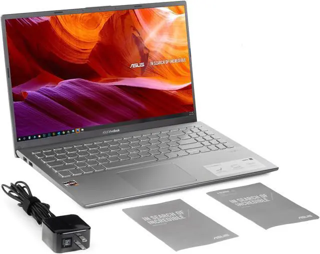 Alt view image 7 of 7 - ASUS Vivobook Notebook, 15.6" FHD Display, AMD Ryzen 5 3500U Upto 3.7GHz, 4GB RAM, 512GB NVMe SSD, Vega 8, HDMI, Card Reader, Wi-Fi, Bluetooth, Windows 10 Pro