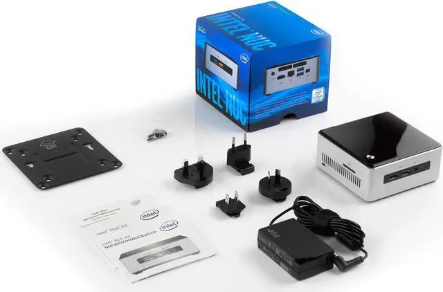 Alt view image 7 of 7 - Intel NUC6i5SYH Mini PC, Intel Core i5-6260U Upto 2.9GHz, 32GB RAM, 1TB SSD, HDMI, Mini DisplayPort, Card Reader, Wi-Fi, Bluetooth, Windows 10 Pro