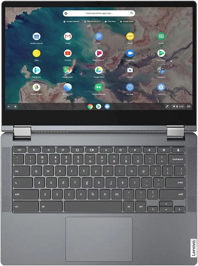 Alt view image 4 of 7 - Lenovo Flex 5 Chromebook, 13" IPS FHD Touch Display, Intel Core i3-10110U Upto 4.1GHz, 4GB RAM, 64GB eMMC, Card Reader, Wi-Fi, Bluetooth, Chrome OS (82B80006UX)