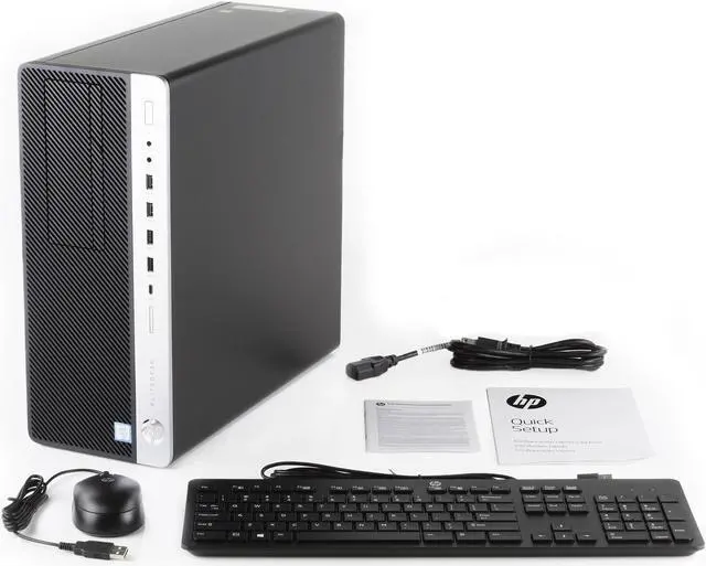 Alt view image 5 of 7 - HP EliteDesk 705 G4 Desktop, AMD A10-9700 Upto 3.8GHz, 16GB RAM, 256GB NVMe SSD, DVDRW, DisplayPort, Wi-Fi, Bluetooth, Windows 10 Pro
