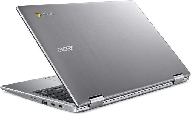 Alt view image 5 of 6 - Acer Spin 311 Chromebook, 11.6" IPS HD Touch Display, Intel Celeron N4020 Upto 2.8GHz, 4GB RAM, 32GB eMMC, DisplayPort via USB-C, Card Reader, Wi-Fi, Bluetooth, Chrome OS (NX.HKKAA.005)