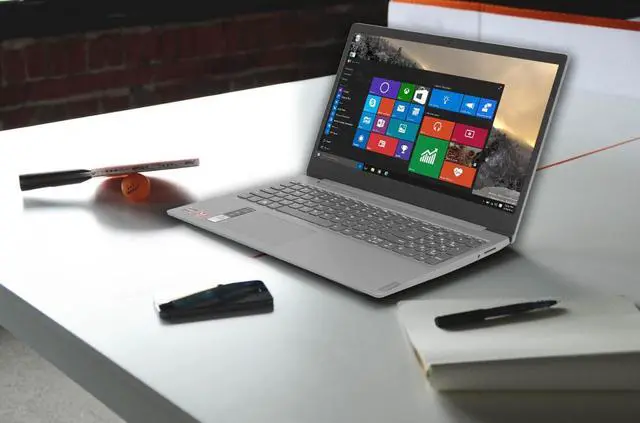 Alt view image 6 of 7 - Lenovo IdeaPad S145 Notebook, 15.6" HD Display, AMD Ryzen 3 3200U Upto 3.5GHz, 8GB RAM, 256GB NVMe SSD, Vega 3, HDMI, Card Reader, Wi-Fi, Bluetooth, Windows 10 Pro
