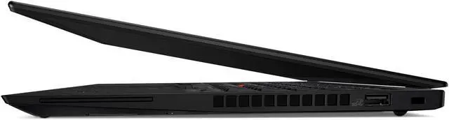 Alt view image 3 of 7 - Lenovo ThinkPad T14s Notebook, 14" IPS FHD Display, Intel Core i5-10210U Upto 4.2GHz, 8GB RAM, 4TB NVMe SSD, HDMI, DisplayPort via USB-C, Card Reader, Wi-Fi, Bluetooth, Windows 10 Pro