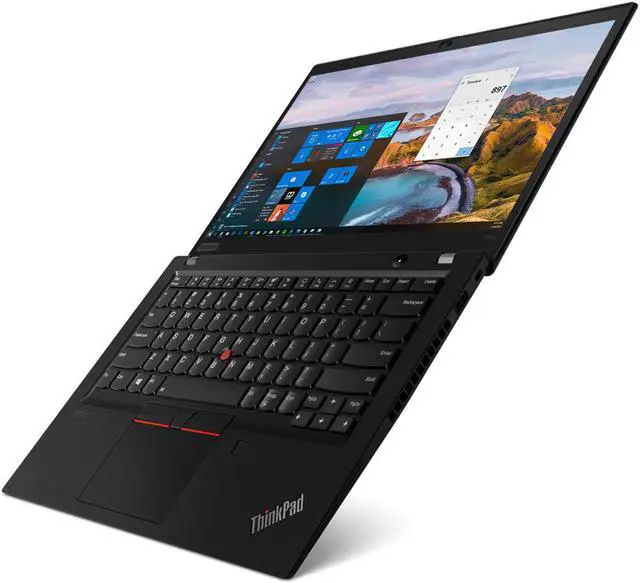 Alt view image 7 of 7 - Lenovo ThinkPad T14s Notebook, 14" IPS FHD Display, Intel Core i5-10210U Upto 4.2GHz, 8GB RAM, 4TB NVMe SSD, HDMI, DisplayPort via USB-C, Card Reader, Wi-Fi, Bluetooth, Windows 10 Pro