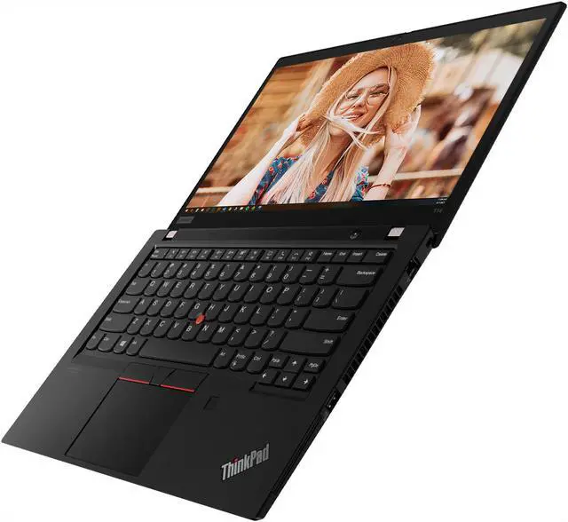 Alt view image 3 of 7 - Lenovo ThinkPad T14 Notebook, 14" IPS FHD Display, Intel Core i5-10210U Upto 4.2GHz, 8GB RAM, 2TB NVMe SSD, HDMI, Displayport via USB-C, Card Reader, Wi-Fi, Bluetooth, Windows 10 Pro