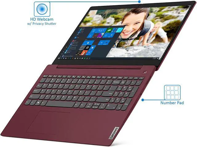 Alt view image 5 of 7 - Lenovo IdeaPad 3 Notebook, 15.6" FHD Display, Intel Core i5-1035G1 Upto 3.6GHz, 8GB RAM, 256GB NVMe SSD, HDMI, Card Reader, Wi-Fi, Bluetooth, Windows 10 Home (81WE00L5US)