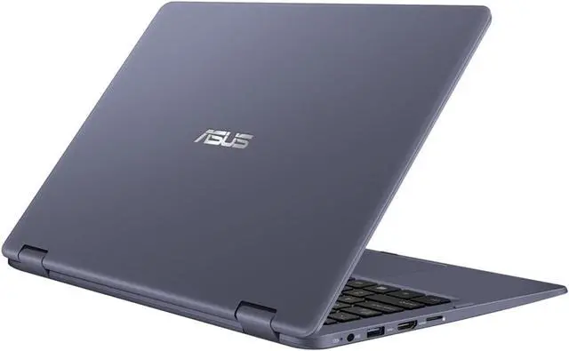 Alt view image 2 of 7 - ASUS VivoBook Flip Notebook, 11.6" HD Touch Display, Intel Celeron N3350 Upto 2.4GHz, 4GB RAM, 64GB eMMC, HDMI, Card Reader, Wi-Fi, Bluetooth, Windows 10 Home S (J202NA-DH01T)