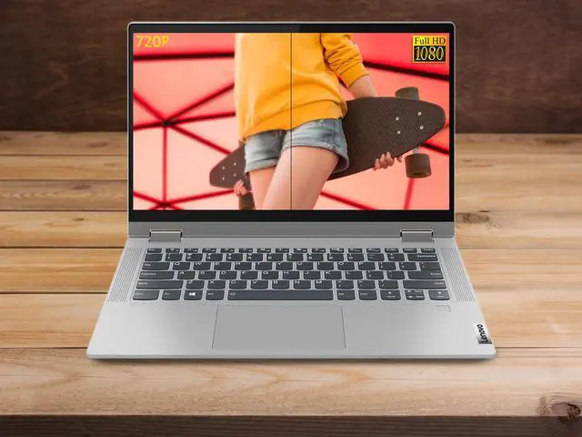 Alt view image 6 of 7 - Lenovo Flex 5i 2-in-1, 14" IPS FHD Touch Display, Intel Core i7-1165G7 Upto 4.7GHz, 12GB RAM, 512GB NVMe SSD, HDMI, Card Reader, Wi-Fi, Bluetooth, Windows 10 Home (82HS000WUS)