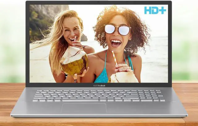 Alt view image 5 of 7 - ASUS Vivobook X712JA Laptop, 17.3" HD+ Display, Intel Core i7-1065G7 Upto 3.9GHz, 16GB RAM, 4TB NVMe SSD, HDMI, Card Reader, Wi-Fi, Bluetooth, Windows 10 Pro