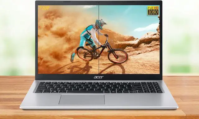 Alt view image 3 of 7 - Acer Aspire 5 Laptop, 15.6" IPS FHD Display, Intel Core i3-1115G4 Upto 4.1GHz, 4GB RAM, 128GB NVMe SSD, HDMI, Wi-Fi, Bluetooth, Windows 10 Pro S