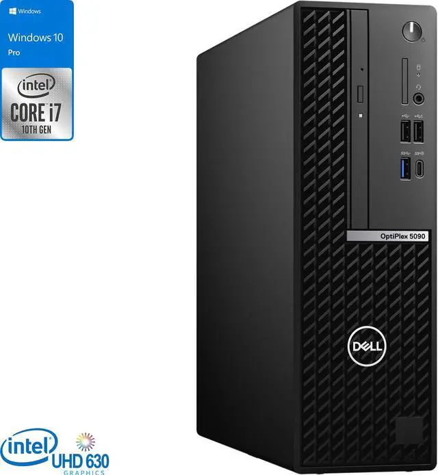 Main image of Dell OptiPlex 5090 Desktop, Intel Core i7-10700 Upto 4.8GHz, 32GB RAM, 1TB NVMe SSD, DVDRW, DisplayPort, Wi-Fi, Bluetooth, Windows 10 Pro