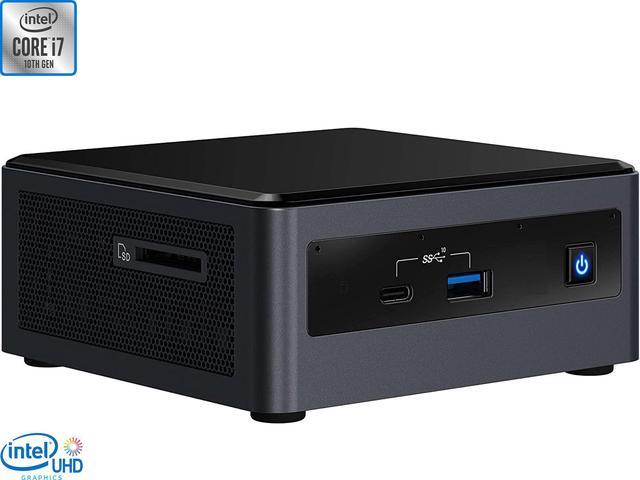 Intel NUC10I7FNHN Mini PC, Intel Core I7-10710U Upto 4.7GHz, 16GB