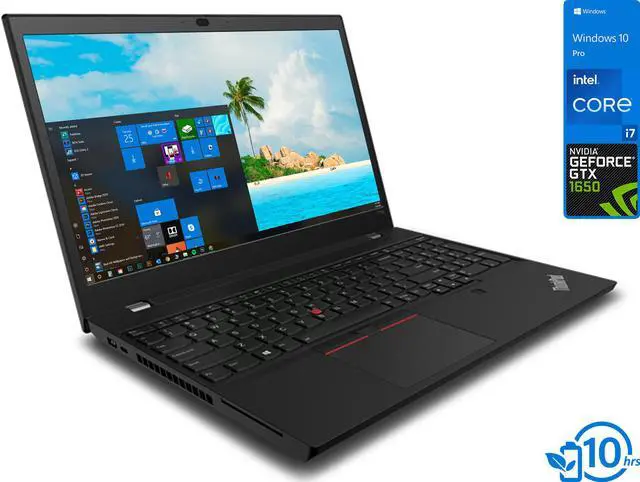 Main image of Lenovo ThinkPad T15p Gaming Laptop, 15.6" IPS FHD Display, Intel Core i7-11800H Upto 4.6GHz, 64GB RAM, 1TB NVMe SSD, NVIDIA GeForce GTX 1650, HDMI, Thunderbolt, Wi-Fi, Bluetooth, Windows 10 Pro