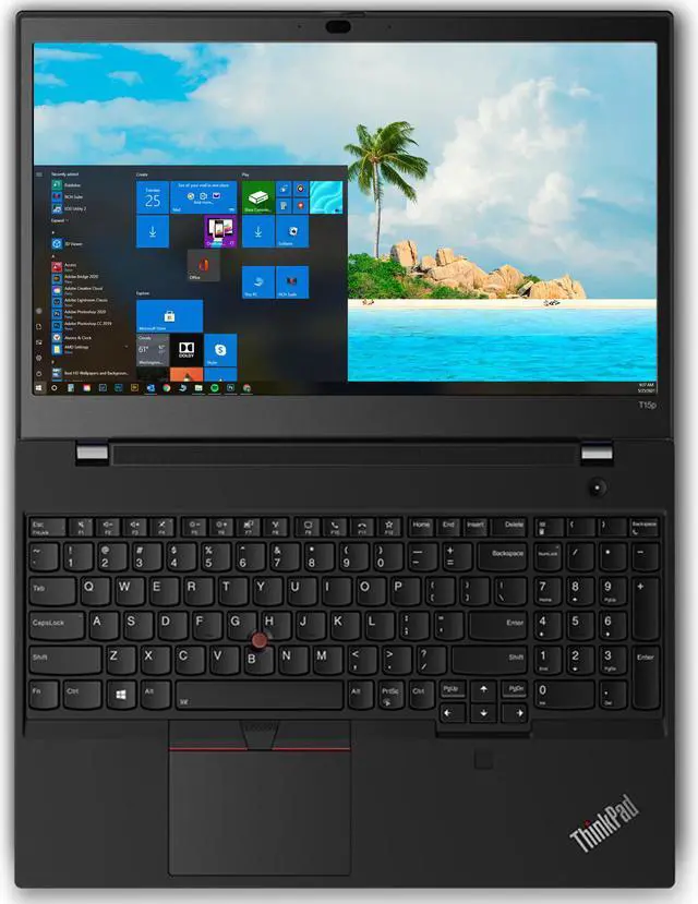 Alt view image 5 of 6 - Lenovo ThinkPad T15p Gaming Laptop, 15.6" IPS FHD Display, Intel Core i7-11800H Upto 4.6GHz, 64GB RAM, 1TB NVMe SSD, NVIDIA GeForce GTX 1650, HDMI, Thunderbolt, Wi-Fi, Bluetooth, Windows 10 Pro