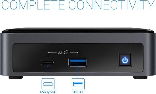 Intel NUC10i7FNKN Mini PC, Intel Core i7-10710U Upto 4.7GHz, 16GB