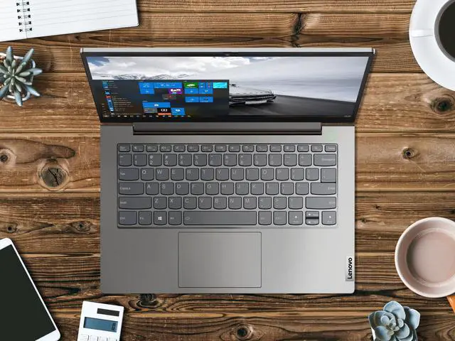 Alt view image 7 of 7 - Lenovo thinkBook 14 G3 Laptop, 14" FHD Display, AMD Ryzen 7 5700U Upto 4.3GHz, 24GB RAM, 4TB NVMe SSD, Vega 8, HDMI, DIsplayPort via USB-C, Card Reader, Wi-Fi, Bluetooth, Windows 10 Pro