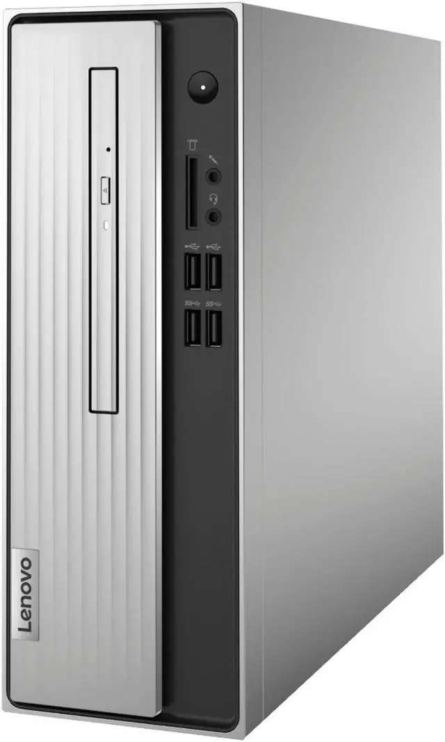 Alt view image 2 of 6 - Lenovo IdeaCentre 3 07ADA Desktop, AMD Athlon Silver Athlon Silver 3050U Upto 3.2GHz, 16GB RAM, 512GB SSD, DVDRW, HDMI, VGA, Card Reader, Wi-Fi, Bluetooth, Windows 10 Pro