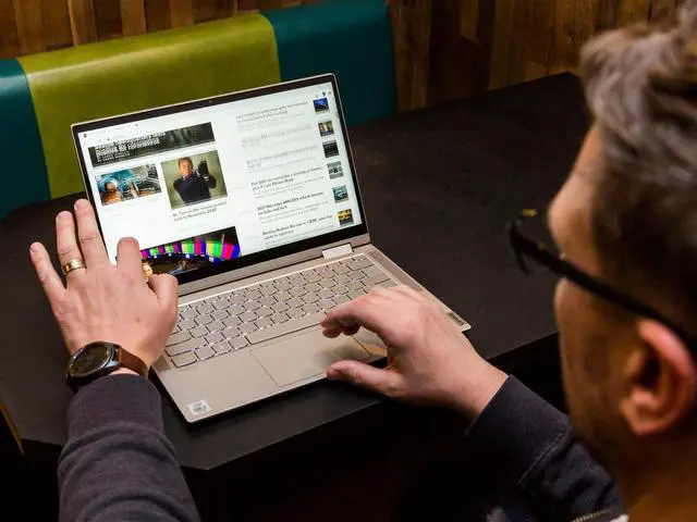 Alt view image 6 of 7 - Lenovo Yoga C740 2-in-1, 14" IPS FHD Touch Display, Intel Core i7-10510U Upto 4.9GHz, 16GB RAM, 256GB NVMe SSD, DisplayPort via USB-C, Wi-Fi, Bluetooth, Windows 10 Pro