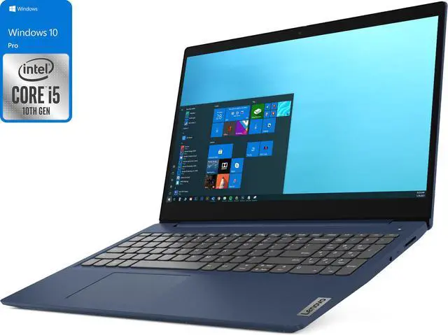 Main image of Lenovo IdeaPad 3 Notebook, 15.6" HD Touch Display, Intel Core i5-10210U Upto 4.2GHz, 8GB RAM, 512GB NVMe SSD, HDMI, Card Reader, Wi-Fi, Bluetooth, Windows 10 Pro