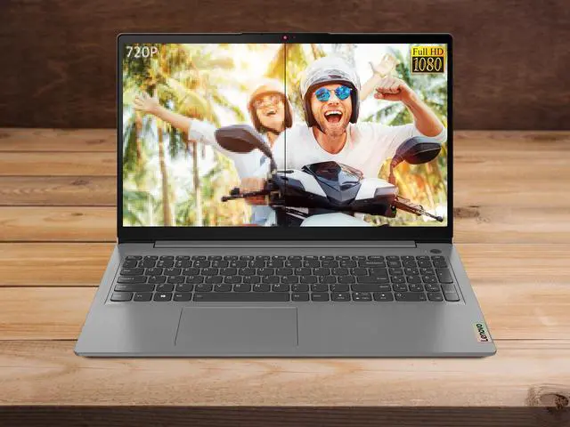 Alt view image 3 of 6 - Lenovo IdeaPad 3 Laptop, 15.6" IPS FHD Touch Display, Intel Core i5-1135G7 Upto 4.2GHz, 12GB RAM, 256GB NVMe SSD, HDMI, Card Reader, Wi-Fi, Bluetooth, Windows 10 Home