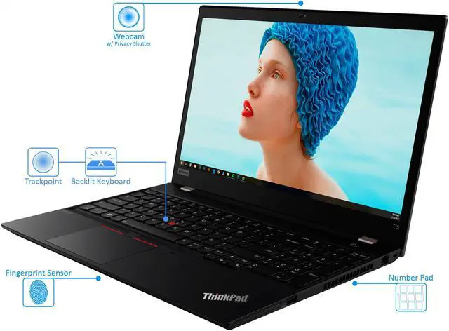 Alt view image 2 of 7 - Lenovo ThinkPad T15 Gen 2 Laptop, 15.6" IPS FHD Display, Intel Core i5-1135G7 Upto 4.2GHz, 16GB RAM, 1TB NVMe SSD, HDMI, Thunderbolt, Card Reader, Wi-Fi, Bluetooth, Windows 10 Pro
