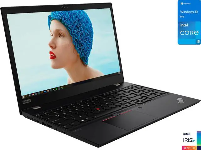 Main image of Lenovo ThinkPad T15 Gen 2 Laptop, 15.6" IPS FHD Display, Intel Core i5-1135G7 Upto 4.2GHz, 24GB RAM, 512GB NVMe SSD, HDMI, Thunderbolt, Card Reader, Wi-Fi, Bluetooth, Windows 10 Pro