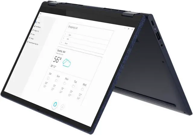 Alt view image 2 of 6 - Lenovo Yoga 6 2-in-1, 13.3" IPS FHD Touch Display, AMD Ryzen 7 4700U Upto 4.1GHz, 8GB RAM, 512GB NVMe SSD, Vega 6, DisplayPort via USB-C, Wi-Fi, Bluetooth, Windows 10 Pro