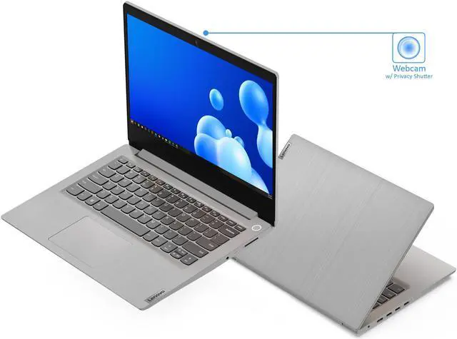 Alt view image 6 of 7 - Lenovo IdeaPad 3 Laptop, 14" FHD Display, AMD Ryzen 5 3500U Upto 3.7GHz, 20GB RAM, 512GB NVMe SSD + 500GB HDD, Vega 8, HDMI, Card Reader, Wi-Fi, Bluetooth, Windows 10 Pro