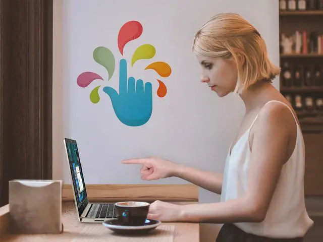 Alt view image 6 of 7 - HP 14 Notebook, 14" HD Touch Display, Intel Core i3-8145U Upto 3.9GHz, 8GB RAM, 256GB NVMe SSD, HDMI, Card Reader, Wi-Fi, Bluetooth, Windows 10 Pro