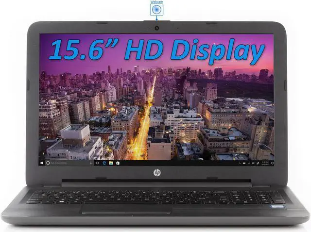 Alt view image 2 of 6 - HP 250 G5 15.6" HD Notebook, Intel Dual-Core i5-6200U Upto 2.8GHz, 8GB RAM, 256GB SSD, DVDRW, VGA, HDMI, Card Reader, Wi-Fi, Bluetooth, Windows 10 Pro