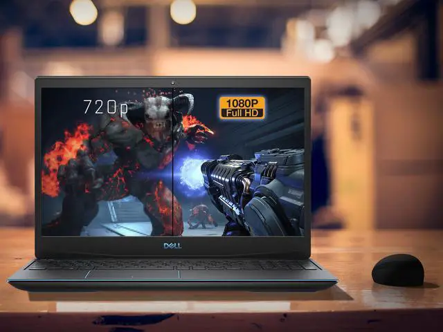 Alt view image 3 of 7 - Dell G3 Notebook, 15.6" FHD Display, Intel Core i7-9750H Upto 4.5GHz, 8GB RAM, 256GB SSD, NVIDIA GeForce GTX 1660 Ti, HDMI, Micro DP, Card Reader, Wi-Fi, Bluetooth, Windows 10 Pro