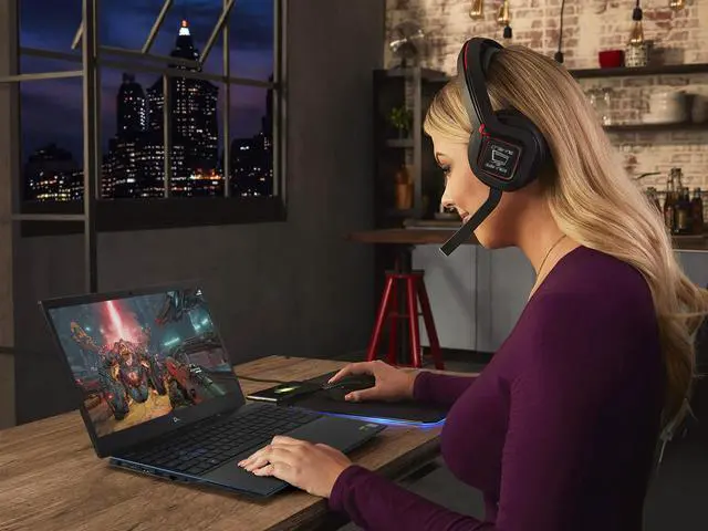 Alt view image 5 of 7 - Dell G3 Notebook, 15.6" FHD Display, Intel Core i7-9750H Upto 4.5GHz, 8GB RAM, 256GB SSD, NVIDIA GeForce GTX 1660 Ti, HDMI, Micro DP, Card Reader, Wi-Fi, Bluetooth, Windows 10 Pro