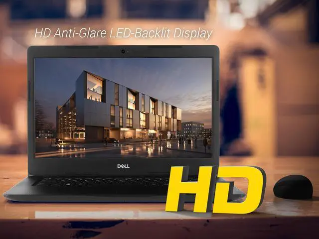 Alt view image 3 of 7 - Dell Inspiron 14 3000 Notebook, 14" HD Display, Intel Core i5-1035G4 Upto 3.7GHz, 8GB RAM, 256GB NVMe SSD, HDMI, Card Reader, Wi-Fi, Bluetooth, Windows 10 Pro S
